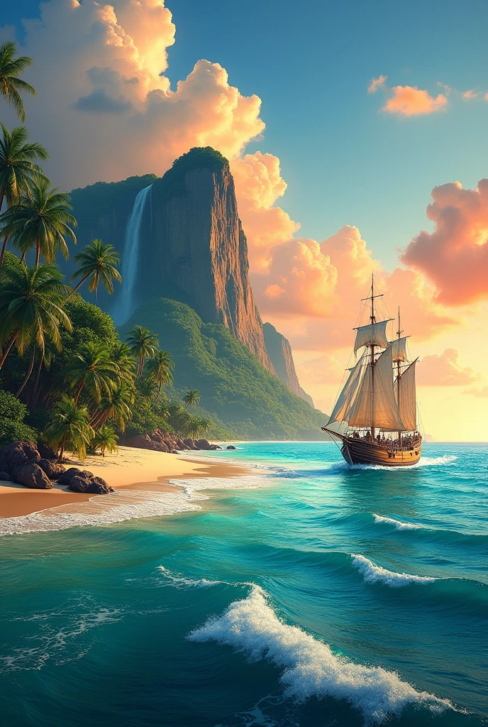 Discovering a new tropical continent from the sea