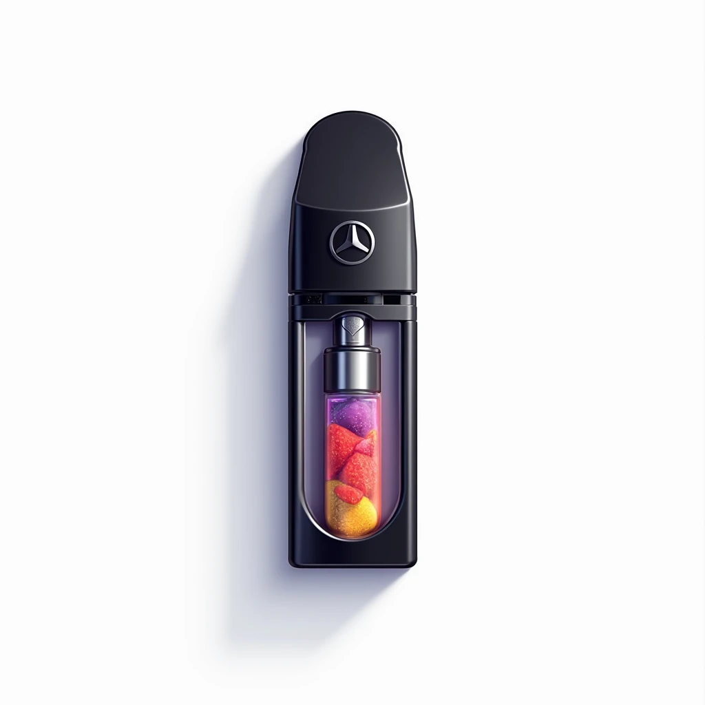 Vector art, vape pod cartridge, White background
