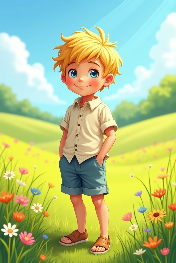 Give me a blonde, blue-eyed, Caucasian Germanic boy