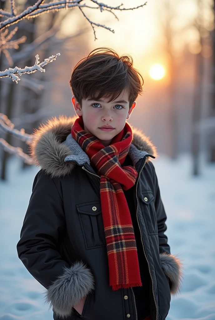 Handsome russian boy