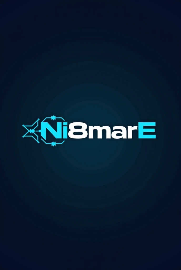 ESports logo for word Ni8marE but bit minimalist design