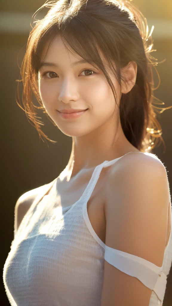 Memory correction:255, Everything modern:1.66, Cute Japanese Woman, smile, 40 years old, Oil for straight, one-length hair&Hair balm:1.55, (photo Realistic:1.4), (hyper Realistic:1.4), (Realistic:1.3), (Smoother lighting:1.05), (Improving the quality of cinema lighting:0.9), 32K, 1 person,40 years oldの, Realistic lighting, Backlight, The light shines on your face, Ray Tracing, (Bright light:1.2), (Improvement of quality:1.4), (Highest quality Realistic textured skin:1.4), fine grain, Detailed face,(smile:0), (Emphasis on face close-up:1.3), (Enhances the beauty of skin texture:1.1),((Extremely precise and accurate anatomy:1.0)), (Enhances the beauty of skin texture:1.1), Clean and glowing skin, mesh, thin:1.2, (Realistic:1.3), Realisticなライティング, (Smoother lighting:1.05), 32K, One Japanese woman, fine grain, Detailed face, (Film Grain:1.1),(Accentuates body lines:1.1), High resolution, Natural look, Kind eyes, Improves hair quality, Delicate light and shadow, Transparent muscles, Graceful pose, Beautiful Eyes, Sharp details, Soft light reflection, Beautiful contours, Delicate skin tone, Fine hair texture,Larger breasts,Cute Japanese Womanの写真,(whole body)