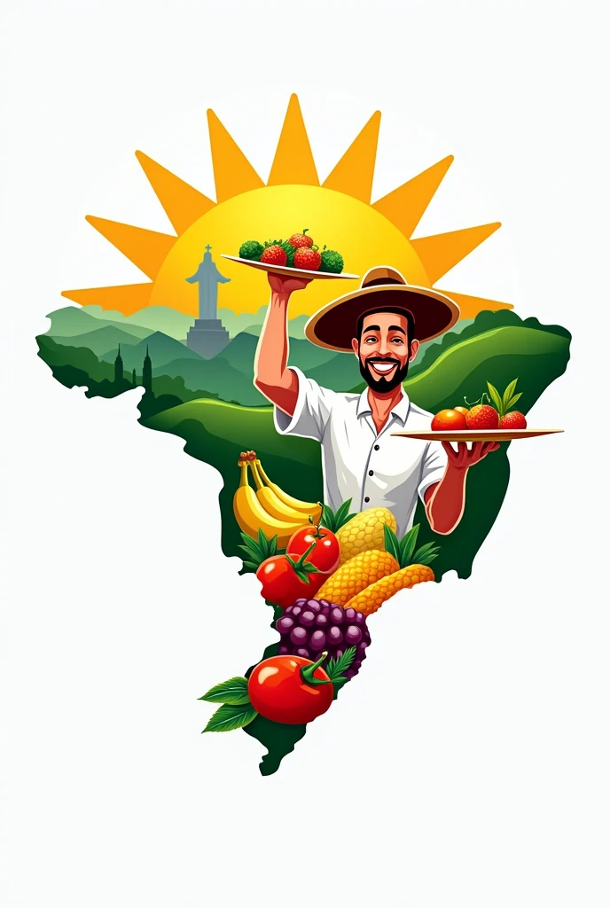 Logo about Brazilian food donation