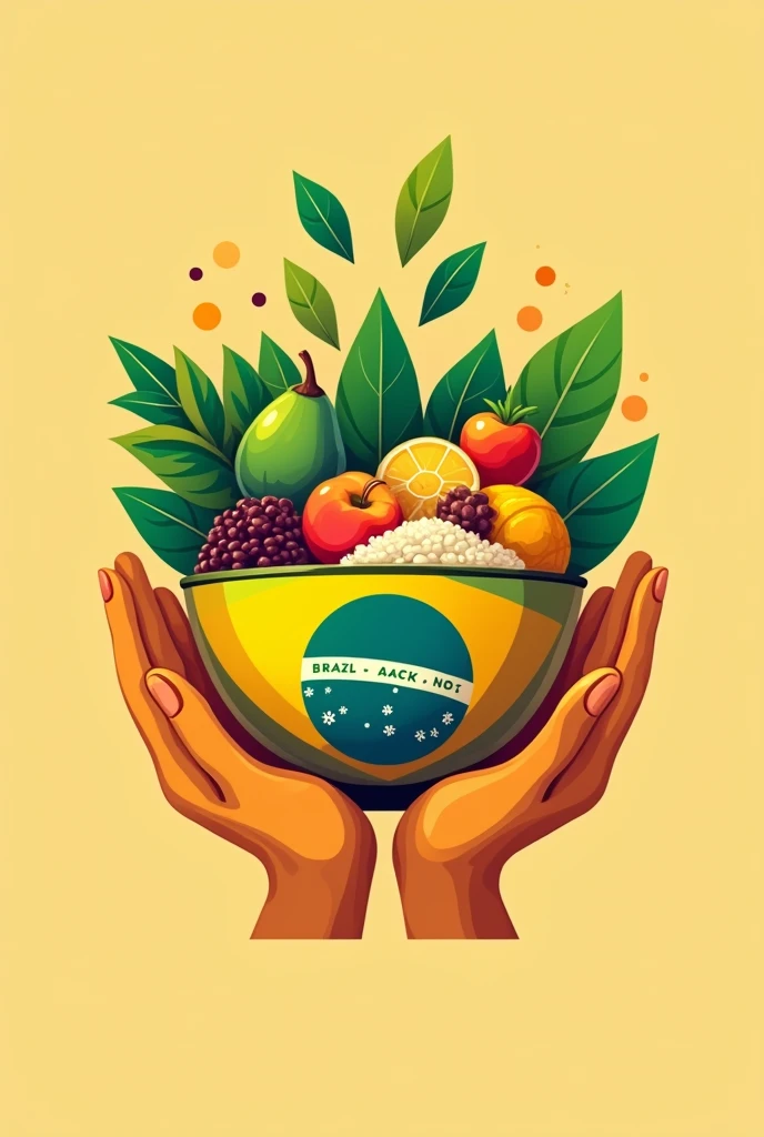 Logo about Brazilian food donation