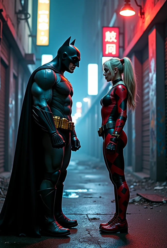 Batman vs harley quinn