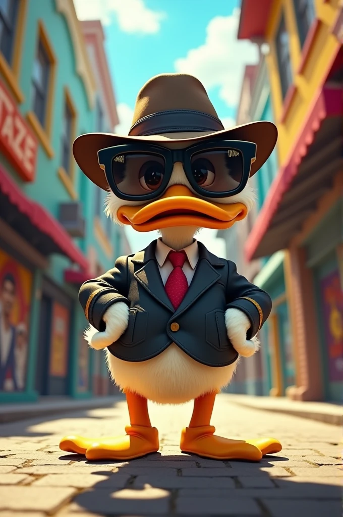Donald Duck as the Mayo Zambada