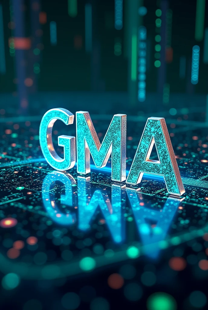 cryptocurrency with letters "GMA"