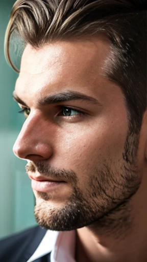 A Lithuanian man focus on the face 