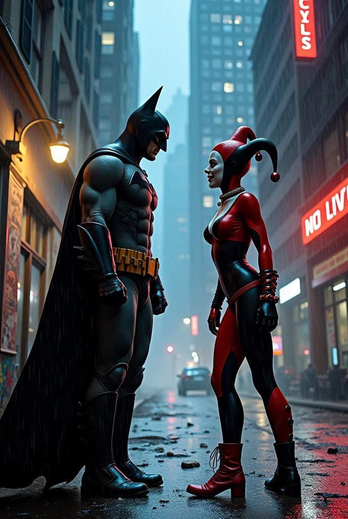 Batman vs harley quinn