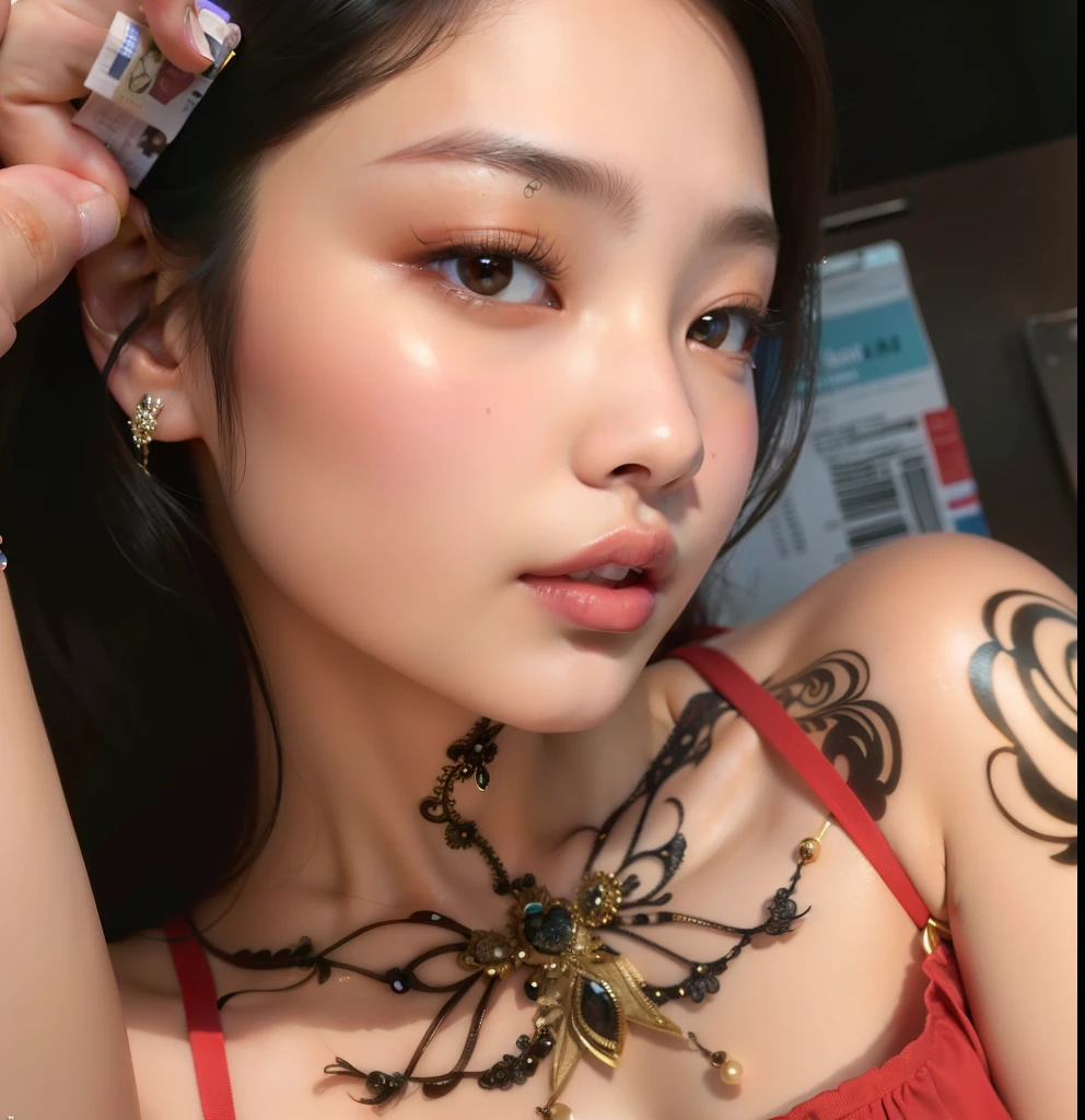 Jennie 8K Super Realistic Beautiful Blackpink ultra mega detailed wonderful beauty 8K FULL HD high definition super detailed every smallest detail of her face is detailed Jennie Blackpink