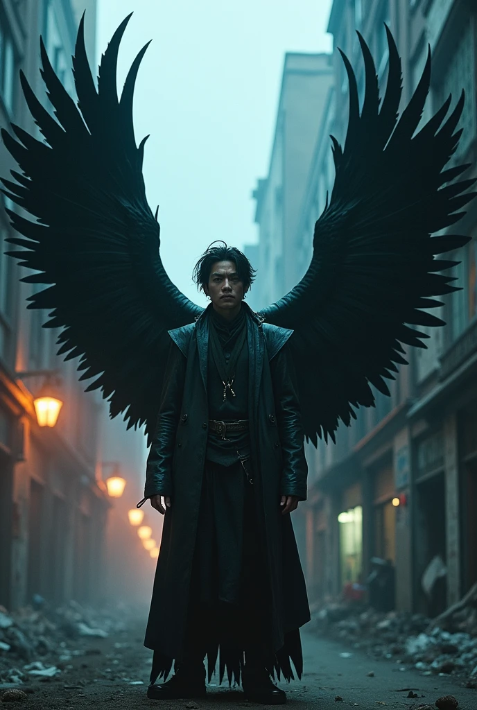 Cha Hyun-soo with his monster wing "Sweet Home"