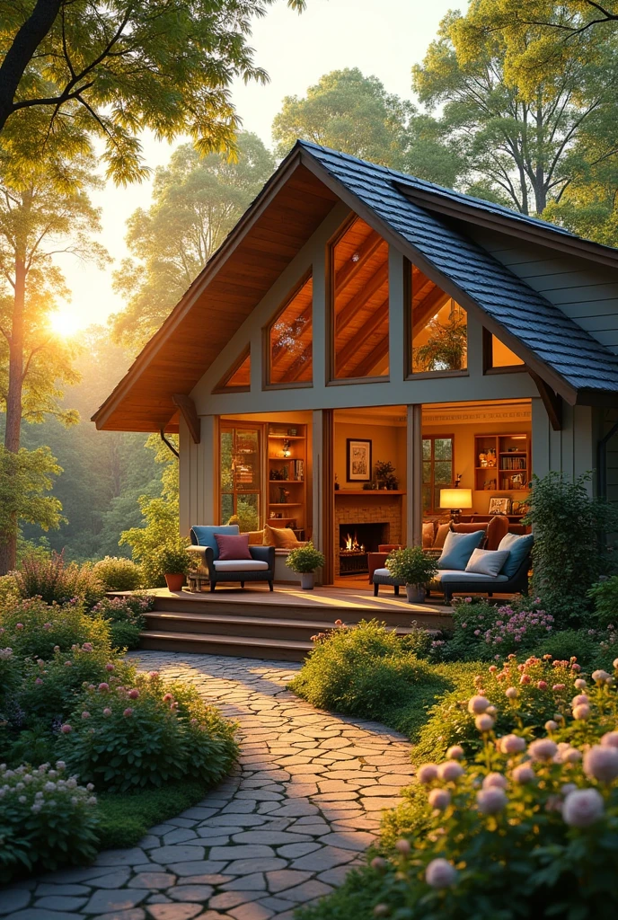 I created the image of a perfect home