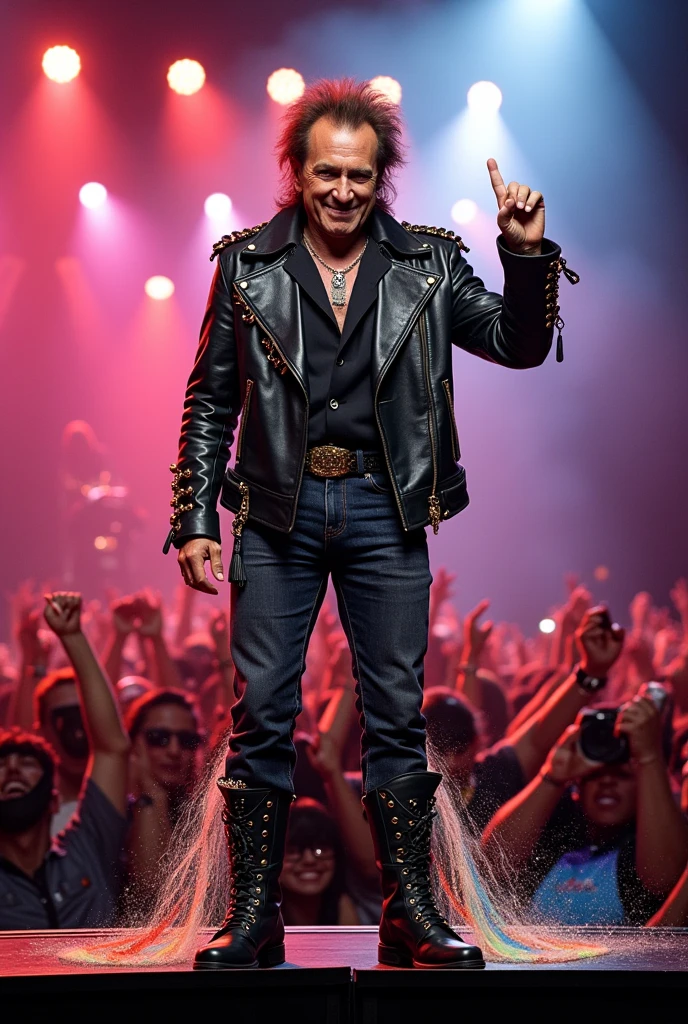 Le chanteur Klaus Meine à les pieds qui sentent très mauvais