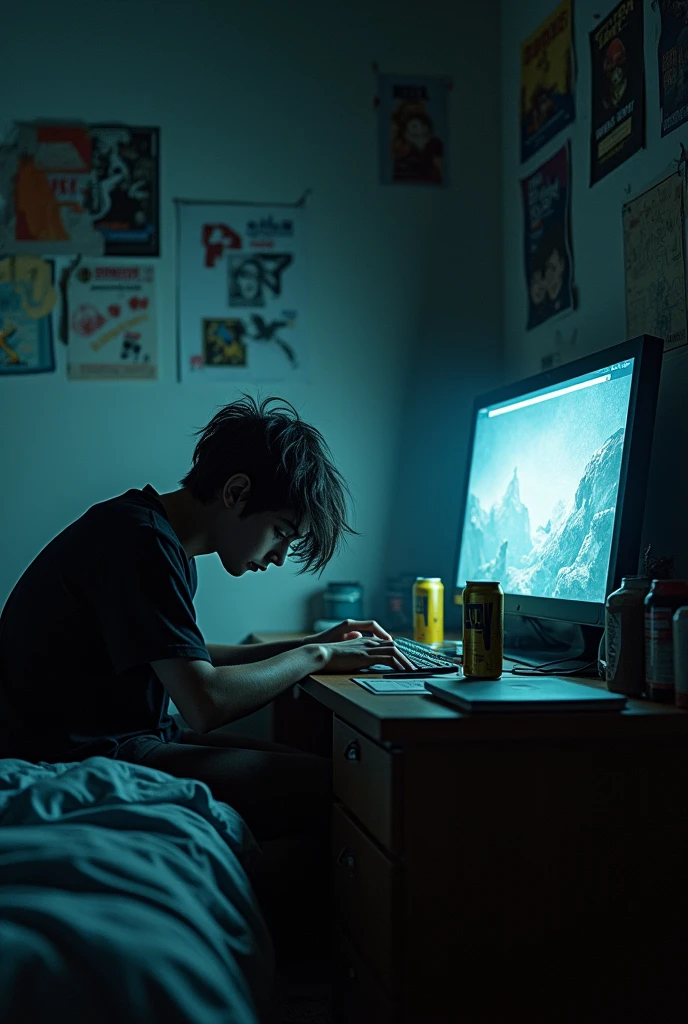 make a sad person in your room because you gave up on your dreams, and ruined his life for games, in a proportion to use in the steam profile
