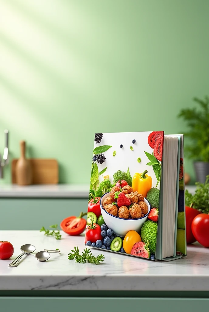 Create eBook covers without any writing, but with the theme: Recipes for Weight Loss
