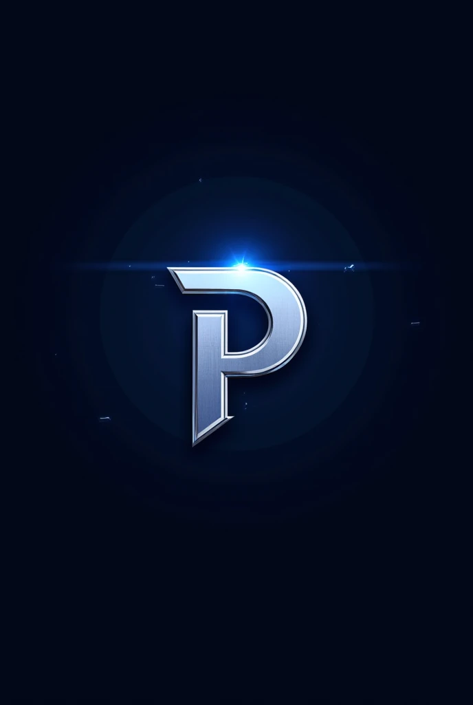 "Design a sleek and modern logo for 'Pencho,' a new cryptocurrency token. The logo should feature a bold, stylized 'P' as the centerpiece, with a futuristic and minimalist design. Incorporate elements that convey innovation, security, and growth. The color scheme should be a mix of deep blues and silver, symbolizing trust and cutting-edge technology."