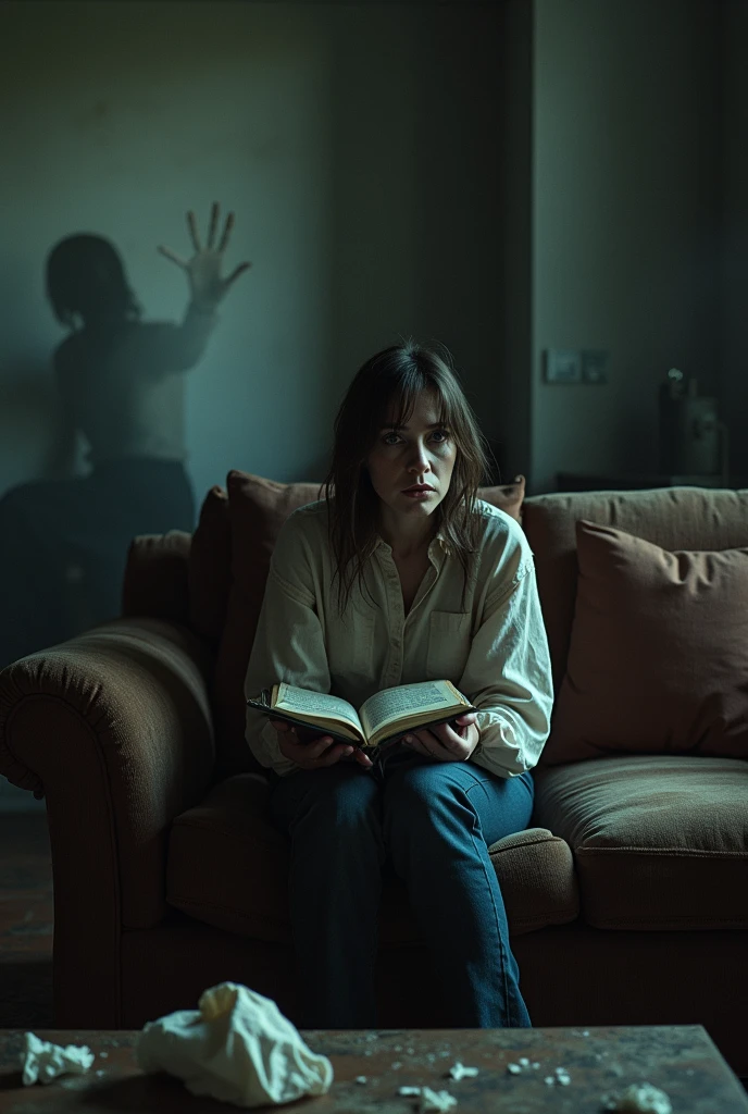 Create an image that demonstrates psychological violence