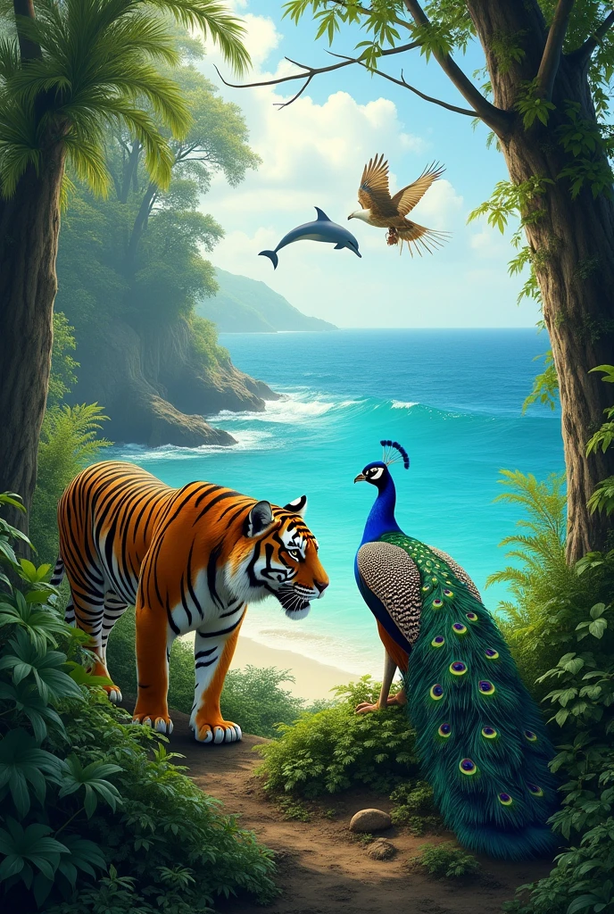 4 cool animal