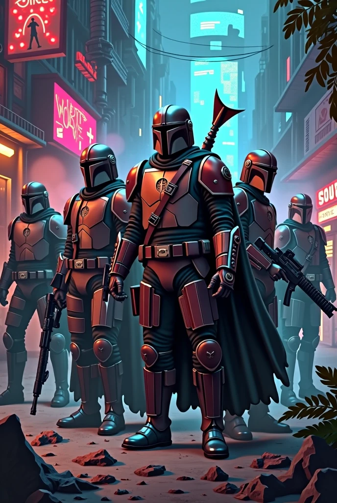 Mandalorian Gangster Squad 