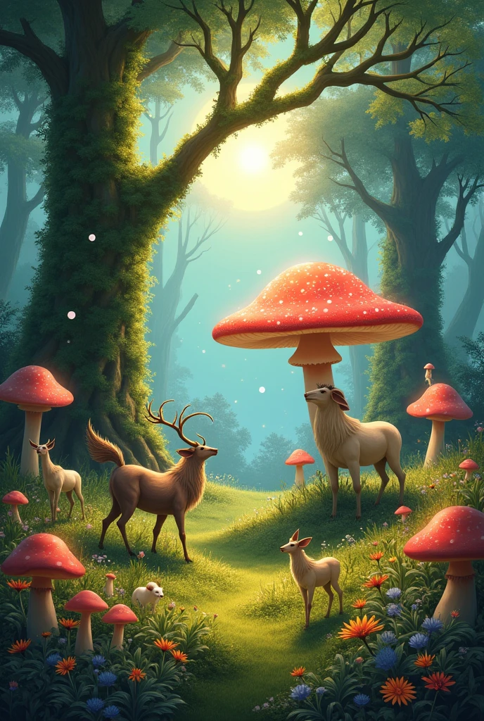 You can improve it to a semi-realistic style with a world full of life and fantasy A more open world with more fictional and fantasy characters full of life and mossy nature
