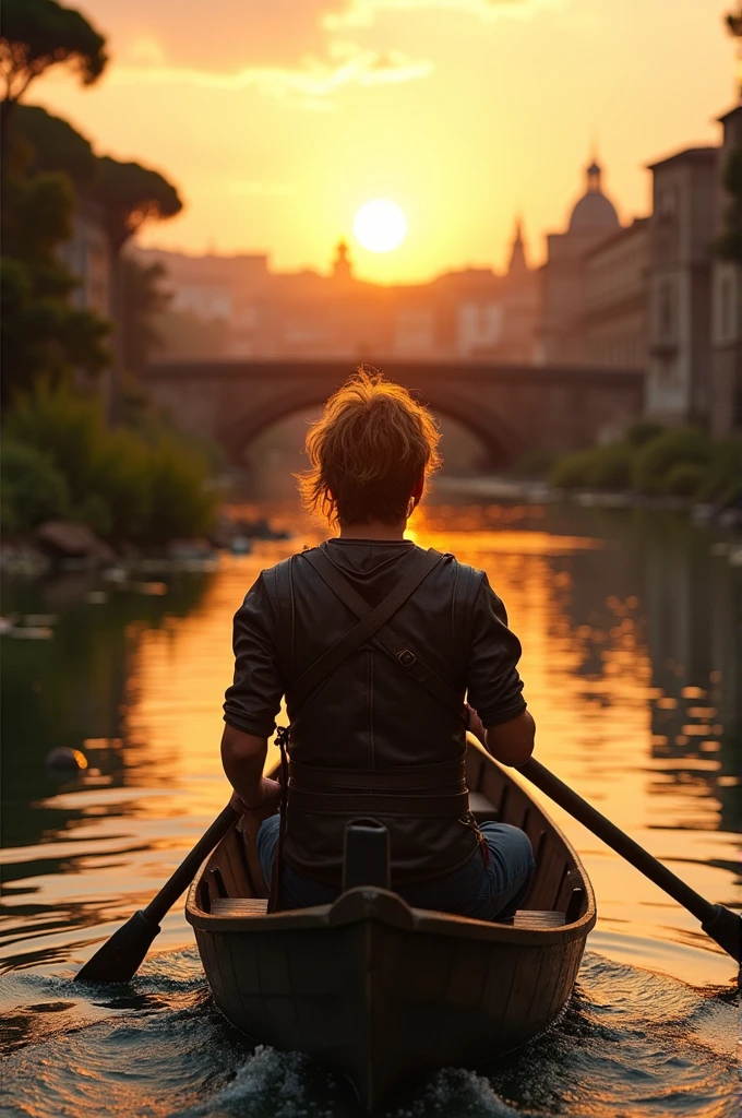 Rowing across the borders of Rome