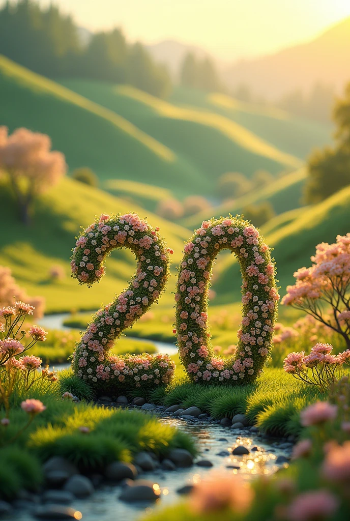 Page of a calendar, only with the 20th, in a beautiful perspective and in 3d