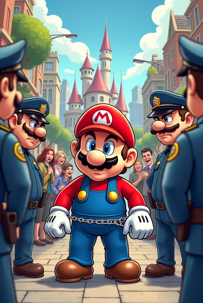 Make Mario get arrested
