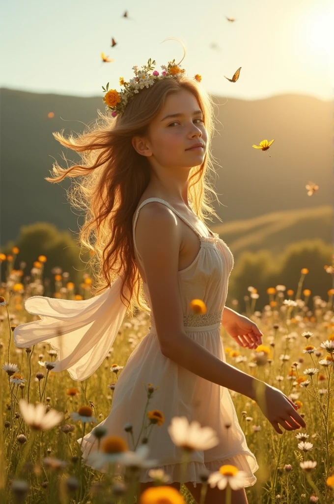 Half naked girl