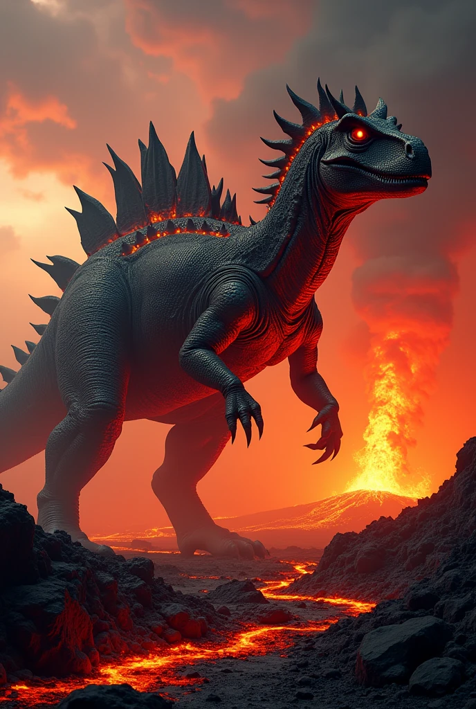 Magma dinosaur