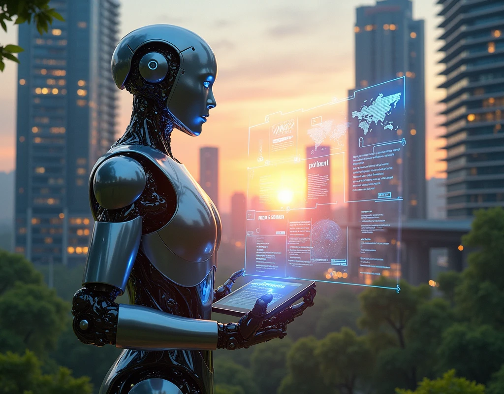 Artificial intelligence for article computer earth
