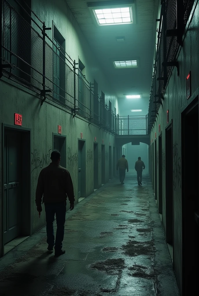 Create a map of prison and death row for a role play game
