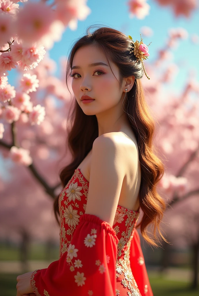 CHESTED ASIAN WOMAN