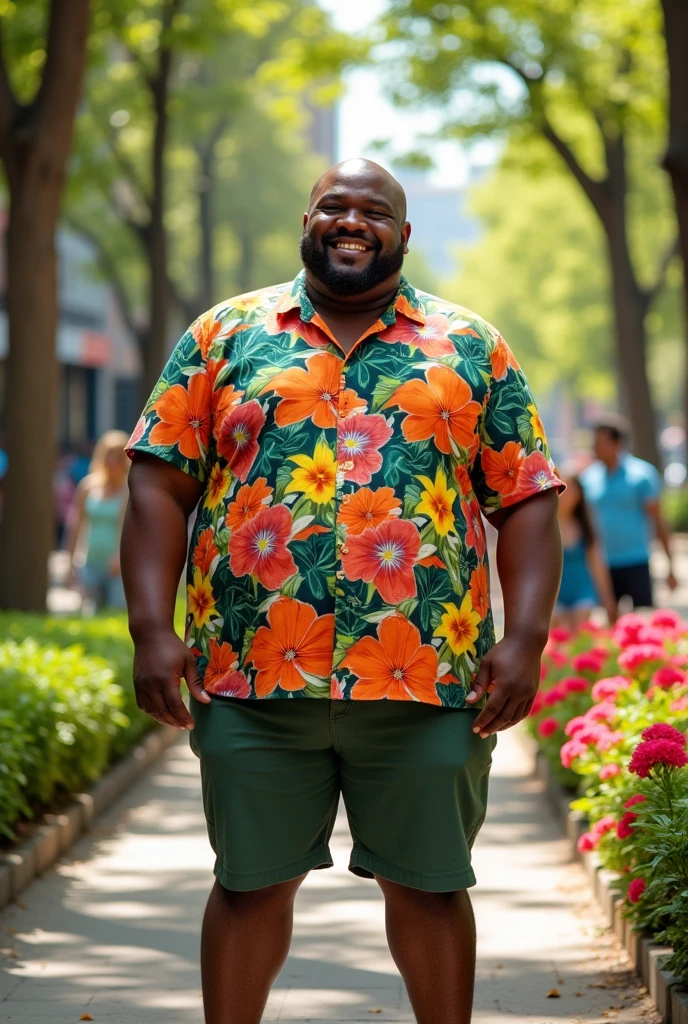 man with belly reaching to his knees realistic