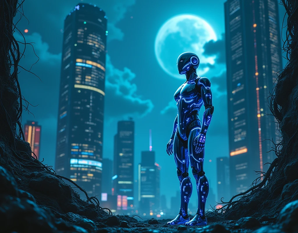 Artificial intelligence for article computer earth  dark
Ai