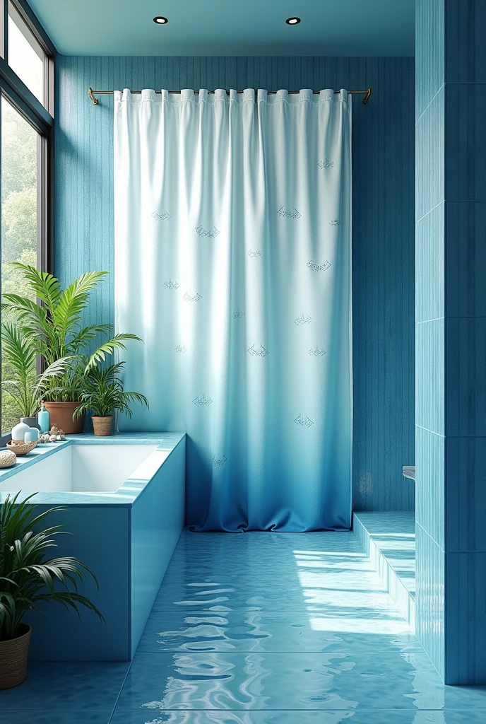 Blue is a popular choice for bathrooms, evoking the cleanliness and freshness of water. Blue tiles or accessories like towels and shower curtains can transform your bathroom into a refreshing and serene space..