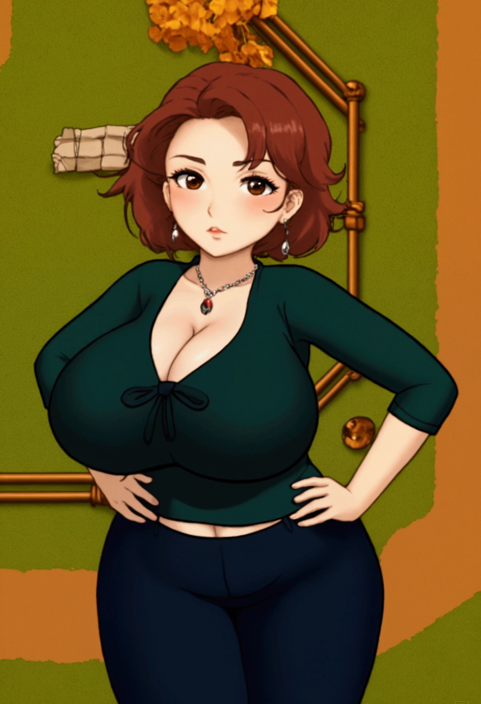 Big boobs, Black shot haer