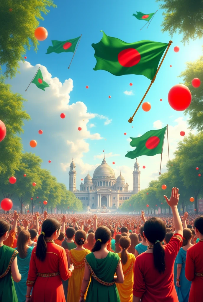 Bangladesh flags in Bangladesh
