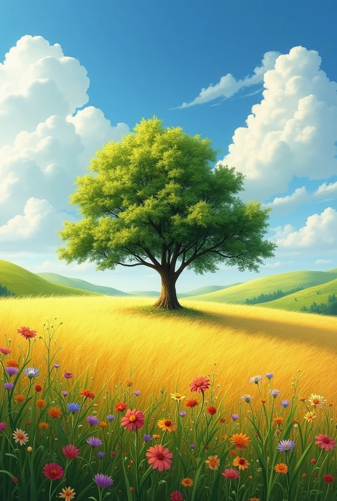 summer sunny without people