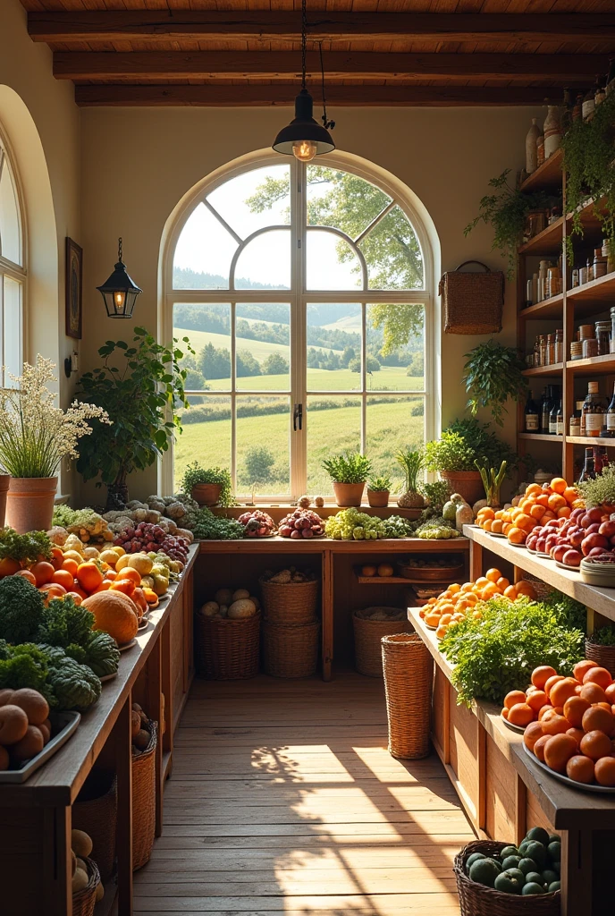 Wholesale grocery store, called the still life of the moor that has a moor as a logo