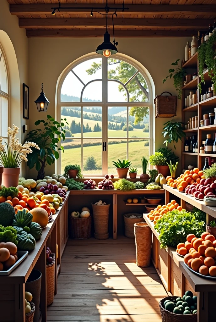 Wholesale grocery store, called the still life of the moor that has a moor as a logo