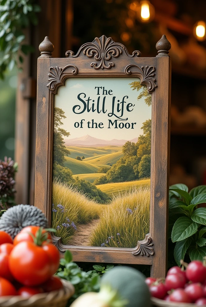sign for a wholesale grocery store, called the still life of the moor that has a moor as a logo