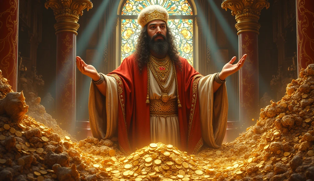 Solomon with immense riches, unlocked the secrets of true prosperity.