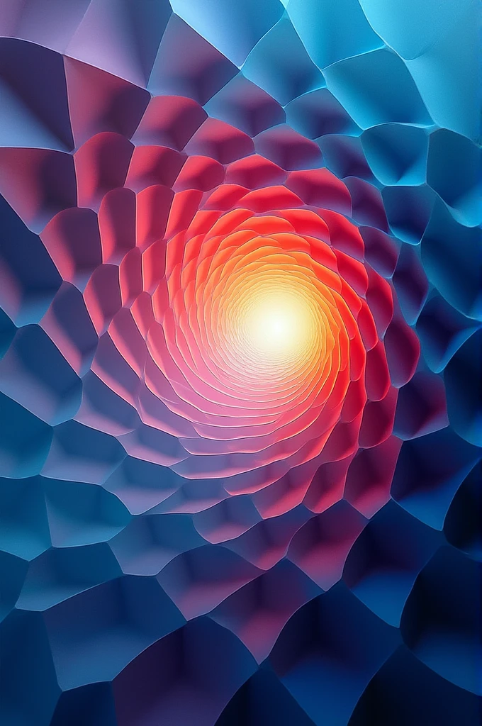 Create an image using polycentric curves