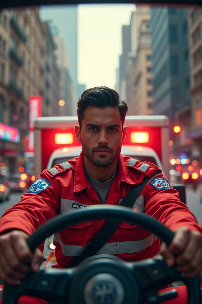 Hakimi ambulance driver