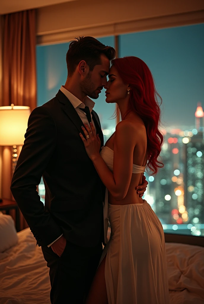 Crie um cara rico 🤑 mais rico ele perdeu tudo com Casino,He found a hot woman, took her to bed and took off her clothes