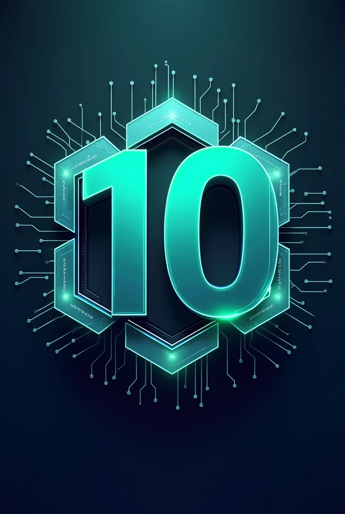 logo grade 10 mathematics futuristic 3D