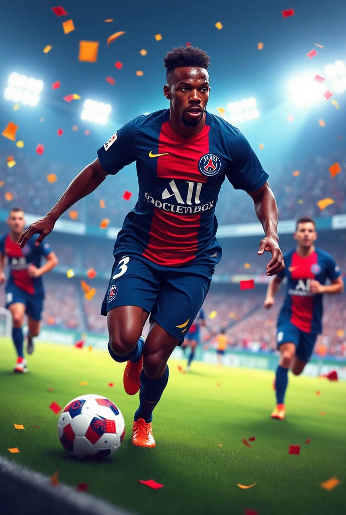 Kolo muani en sdf le joueur du psg