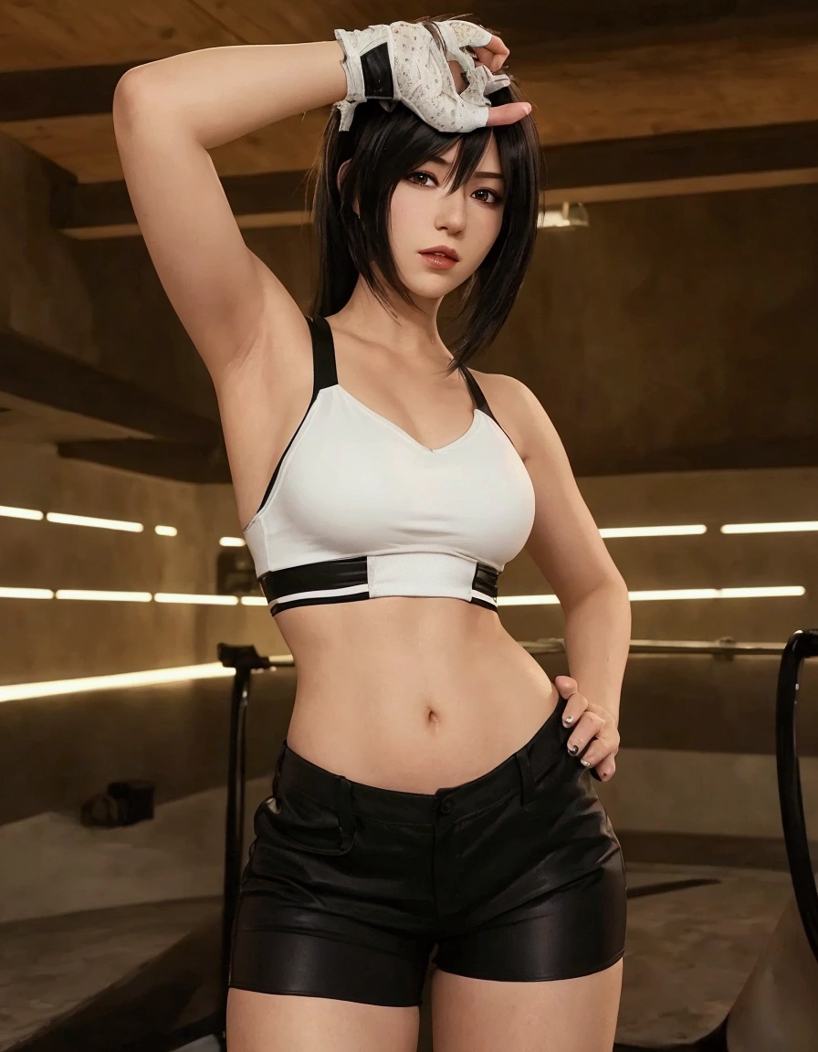 (masterpiece), best quality, expressive eyes, perfect face, HD, 4K, Thailand MMA girl, killer, tanned, (masterpiece), best quality, expressive eyes, perfect face, abs muscular, 1girl, beautiful face, thicker eyebrows, Beauty of beauty, (shinny skin, bob cut with movement), black eyes, eyebrows, Looking at Viewer, red polyester bodysuit, smiling look, smile expression, standing in frustration, Black hair, (large swaying chest, A slender,), full body, bandage wrapped legwear, muscles, collarbone, slim waist, slim athletic build, Studio Lighting, Muaythai headband, bandage MMA gloves, Sweating, underworld fighting room, Thai face, (masterpiece), best quality, expressive eyes, perfect face, Thailand MMA girl, killer, tanned, (masterpiece), best quality, expressive eyes, perfect face, 1girl, beautiful face, Beauty of beauty, (shinny skin, bob cut with movement), black eyes, eyebrows, Looking at Viewer, red polyester, Fatigued look, bloodthirsty expression, standing in frustration, Black hair, (large swaying chest, A slender,), full body, bandage wrapped legwear, muscles, collarbone, slim waist, slim athletic build, Studio Lighting, Muaythai headband, bandage MMA gloves, Sweating, underworld fighting room, Thai face, hard knee veins, MuayThai, perfect anatomy, bandaged foot, feet, dolphin shorts, solo, cum inside, sperm inside, wet shorts, Mizuno brand clothing, kickboxing, kicking feet, kick pose, veins knee, two leg, bandages, bandage fighter, obliques, MuayThai, perfect anatomy, bandaged foot, feet, MMA shorts, solo, cum inside, sperm inside, wet shorts, kicks, Her Name, Thai face woman, bleeding, wounded, bruises, rich wealth, tanned skin, tan skin, brown skin color, muaythai bodysuit, rich woman, wealthy, breast, nipples, vaginak pussy