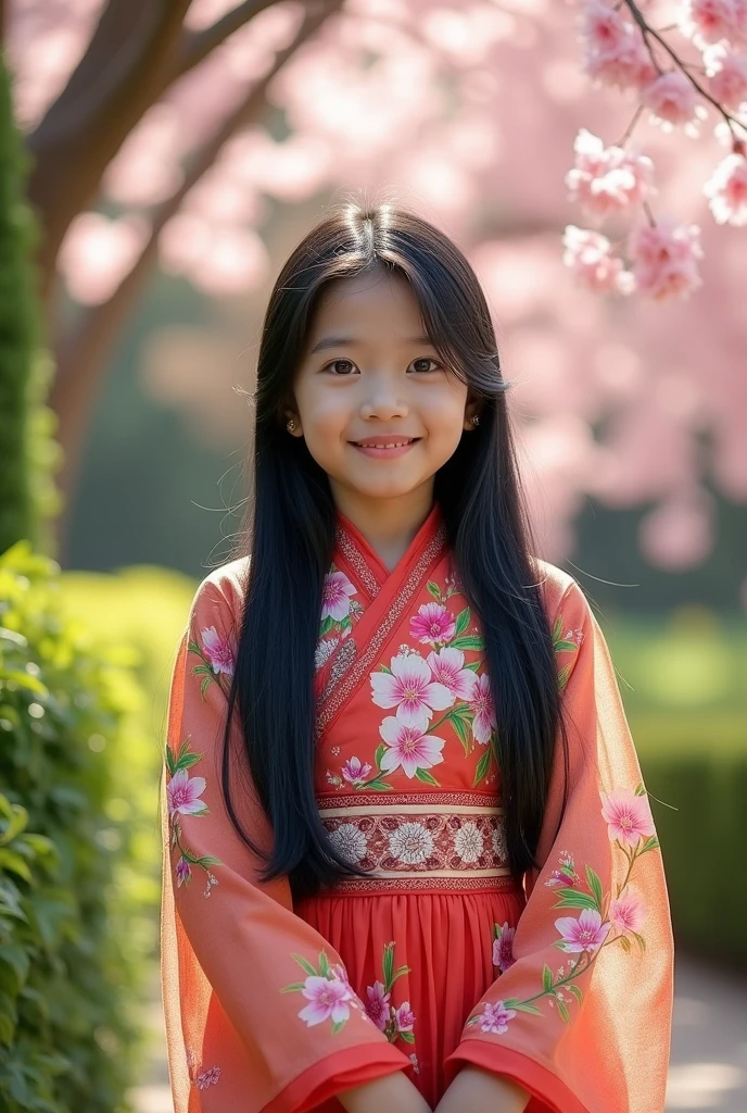 Create Asian girl without white lingerie from the front