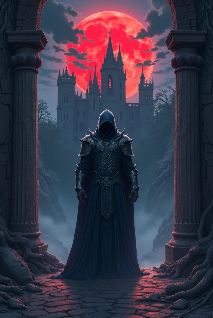 Make a cover for a game called The Shadow Kingdom